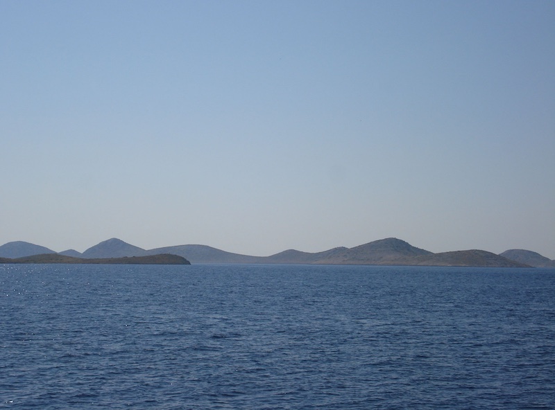View of the Kornati Islands