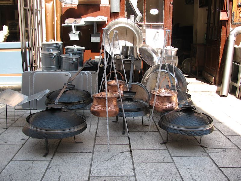 Metalware Vendor, Old Town, Sarajevo